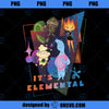 Disney Pixar Elemental Its Elemental 4 Elements Group Shot PNG, Disney PNG, Disney Pixar PNG