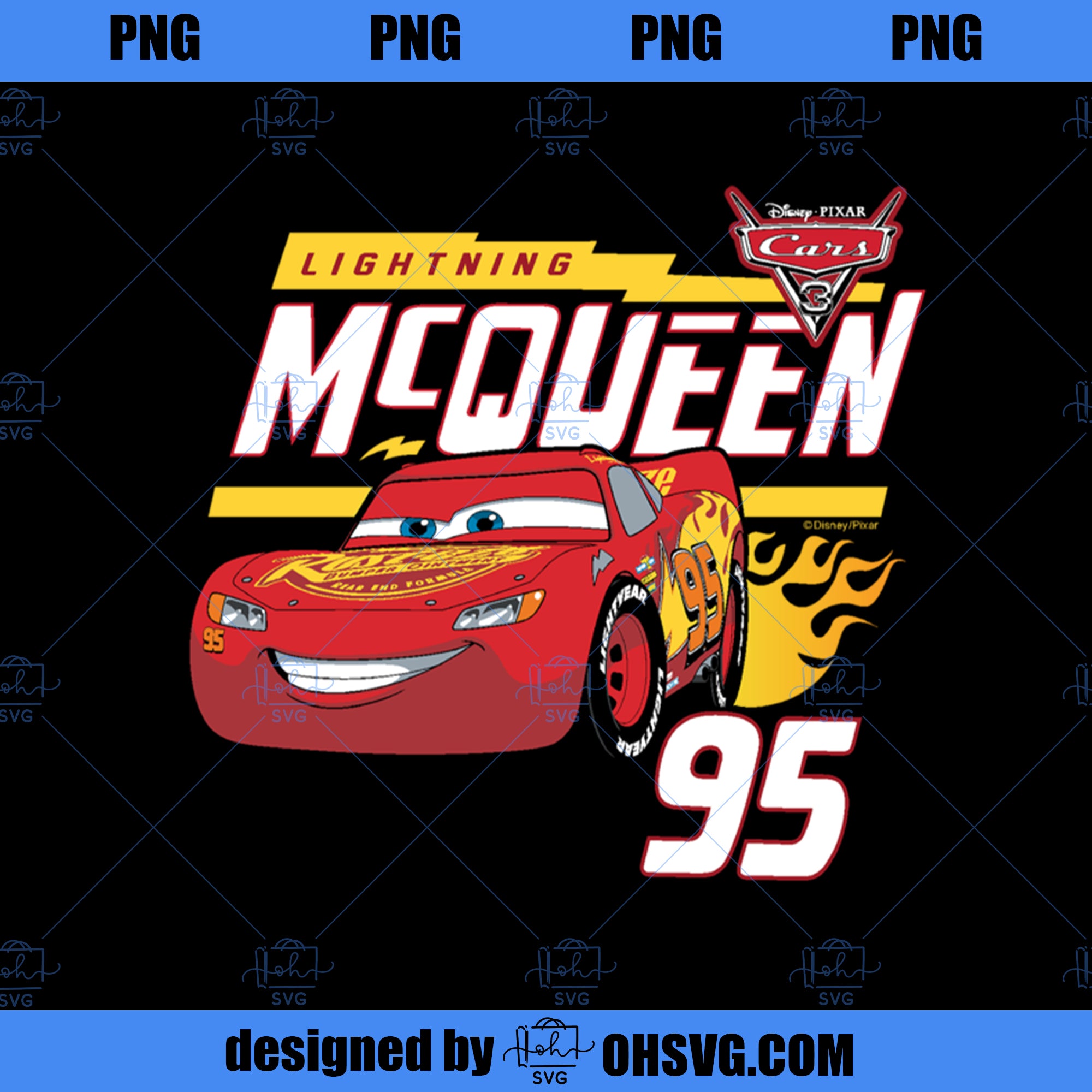 Lightning mcqueen discount 95 png