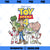 Disney Pixar Toy Story 4 New Group Shot Movie Logo Poster PNG Download, Movies PNG, Toy Story PNG