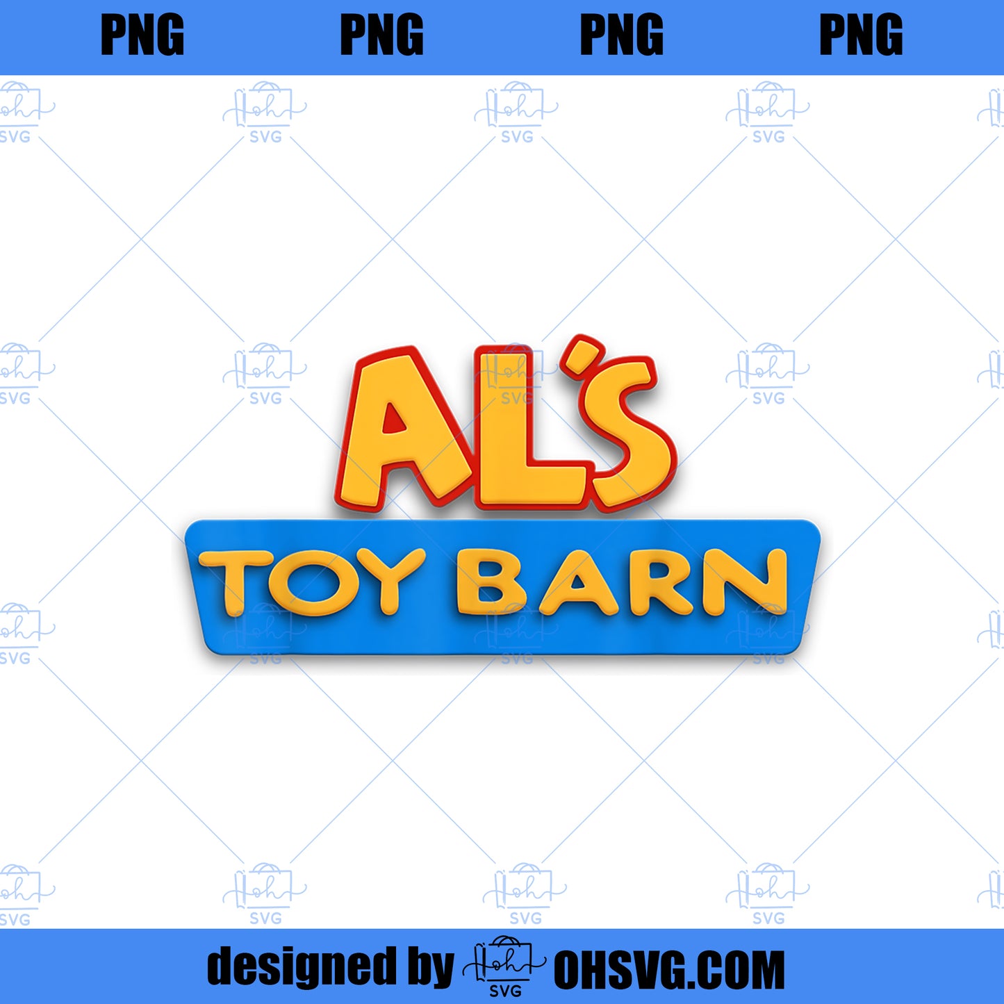 Disney Pixar Toy Story Al s Toy Barn Classic Movie Logo PNG Download, Movies PNG, Toy Story PNG