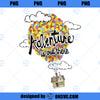 Disney Pixar Up Adventure Is Out There House Balloon Graphic PNG, Disney PNG, Disney Pixar PNG