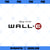 Disney Pixar WALLE Center Movie Logo Graphic PNG Download, Movies PNG, WALLE PNG