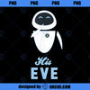 Disney Pixar WallE His Eve Couples PNG, Disney PNG, Disney Pixar PNG