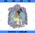 Disney Princess And The Frog Tiana & Naveen Frog Glass Long Sleeve PNG, Disney PNG, Princess PNG