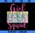 Disney Princess Girls Squad Group Shot Retro Graphic T-Shirt PNG, Disney PNG, Princess PNG
