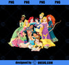 Disney Princess Group Photo Long Sleeve PNG, Disney PNG, Princess PNG