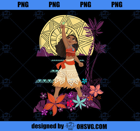 Disney Princess Moana Heart of Te Fiti PNG, Disney PNG, Princess PNG
