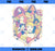 Disney Princess Pastel Group Shield Logo PNG, Disney PNG, Princess PNG
