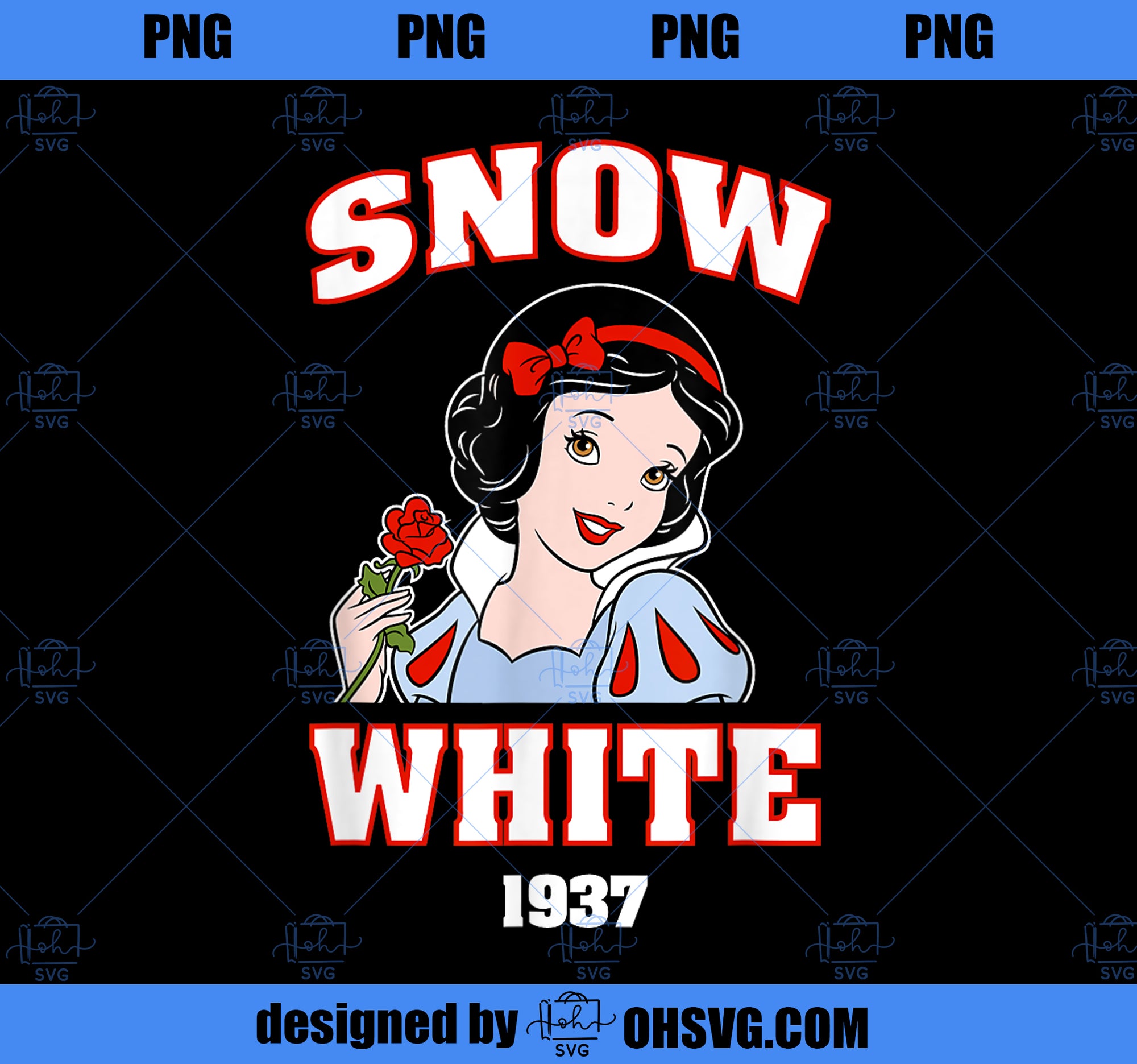 Disney Princess Snow White 1937 Collegiate PNG, Disney PNG, Princess PNG