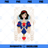 Disney Princess Snow White Modern Art Deco Style PNG, Disney PNG, Disney Princess PNG