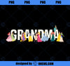 Disney Princess Squad Grandma Family Trip Vacation Reunion PNG, Disney PNG, Princess PNG
