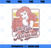 Disney Princess The Little Mermaid Ariel Vintage PNG, Disney PNG, Princess PNG