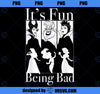 Disney Princess Villain Trio Fun Being Bad Graphic T-Shirt PNG, Disney PNG, Princess PNG