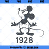 Disney Retro Mickey Mouse 1928 PNG, Disney PNG, Mickey Mouse PNG
