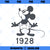 Disney Retro Mickey Mouse 1928 PNG, Disney PNG, Mickey Mouse PNG