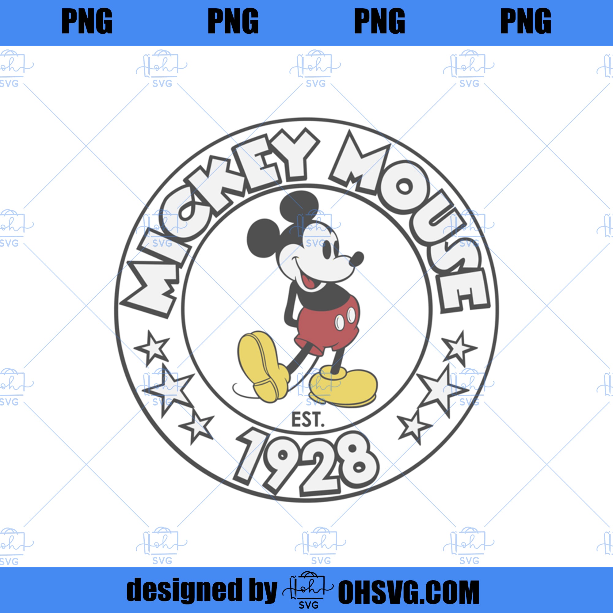 Disney Retro Mickey Mouse  PNG, Disney PNG, Mickey Mouse PNG