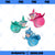 Disney Sleeping Beauty Good Fairies Flora Fauna Merryweather PNG, Disney PNG, Fairies Flora Fauna PNG