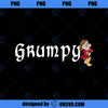 Disney Snow White Grumpy Leaning On Name Banner PNG, Disney PNG, Snow White PNG