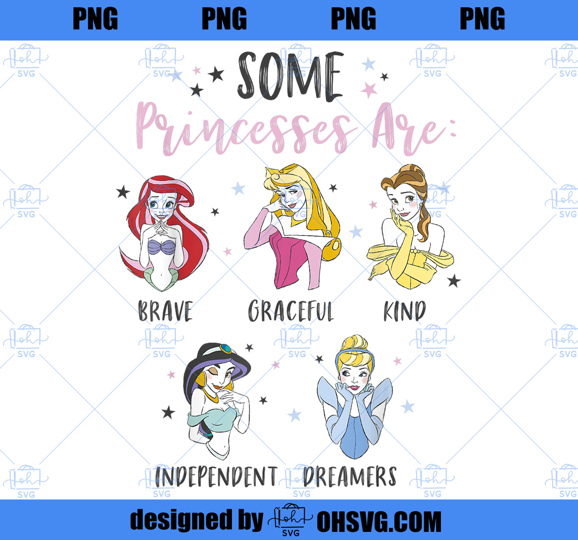 Disney Some Princesses Are Graphic PNG, Disney PNG, Princess PNG