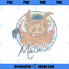 Disney The Lion King Pumbaa Matata Text Portrait PNG, Disney PNG, The Lion King PNG