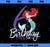 Disney The Little Mermaid Ariel 6th Birthday Princess Pose PNG, Disney PNG, Princess PNG