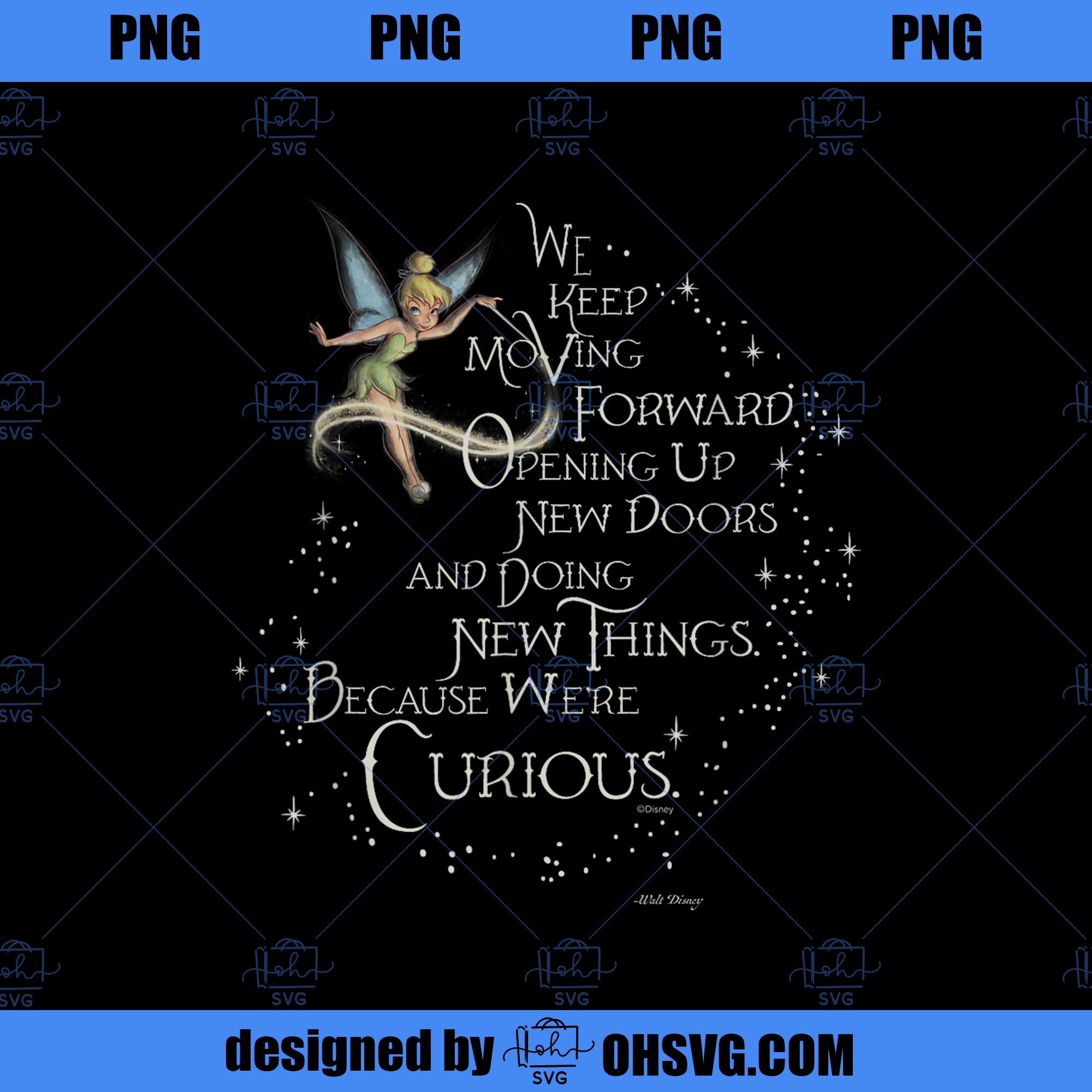 Disney Tinker Bell Curious Quote Black, Regular Fit,  PNG, Disney PNG, Tinker Bell PNG