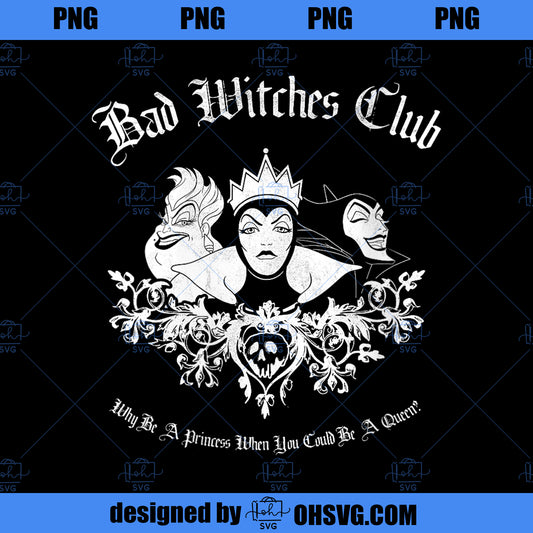 Disney Villains The Bad Witches Club  PNG, Disney PNG, Disney Villains PNG