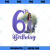 Disney Wish Asha 6th Birthday Magical Star Portrait PNG, Disney PNG, Disney Wish PNG