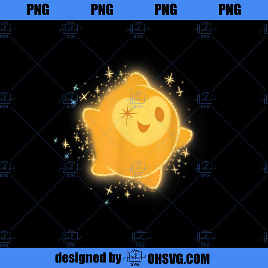 Disney Wish Star Eye Wink PNG, Disney PNG, Disney Wish PNG