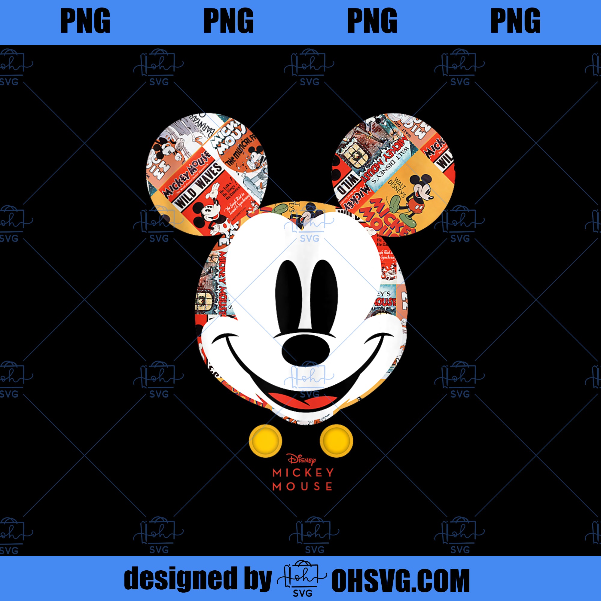 Disney Year of the Mouse Movie Poster Mickey May  PNG Download, Movies PNG, Mickey PNG