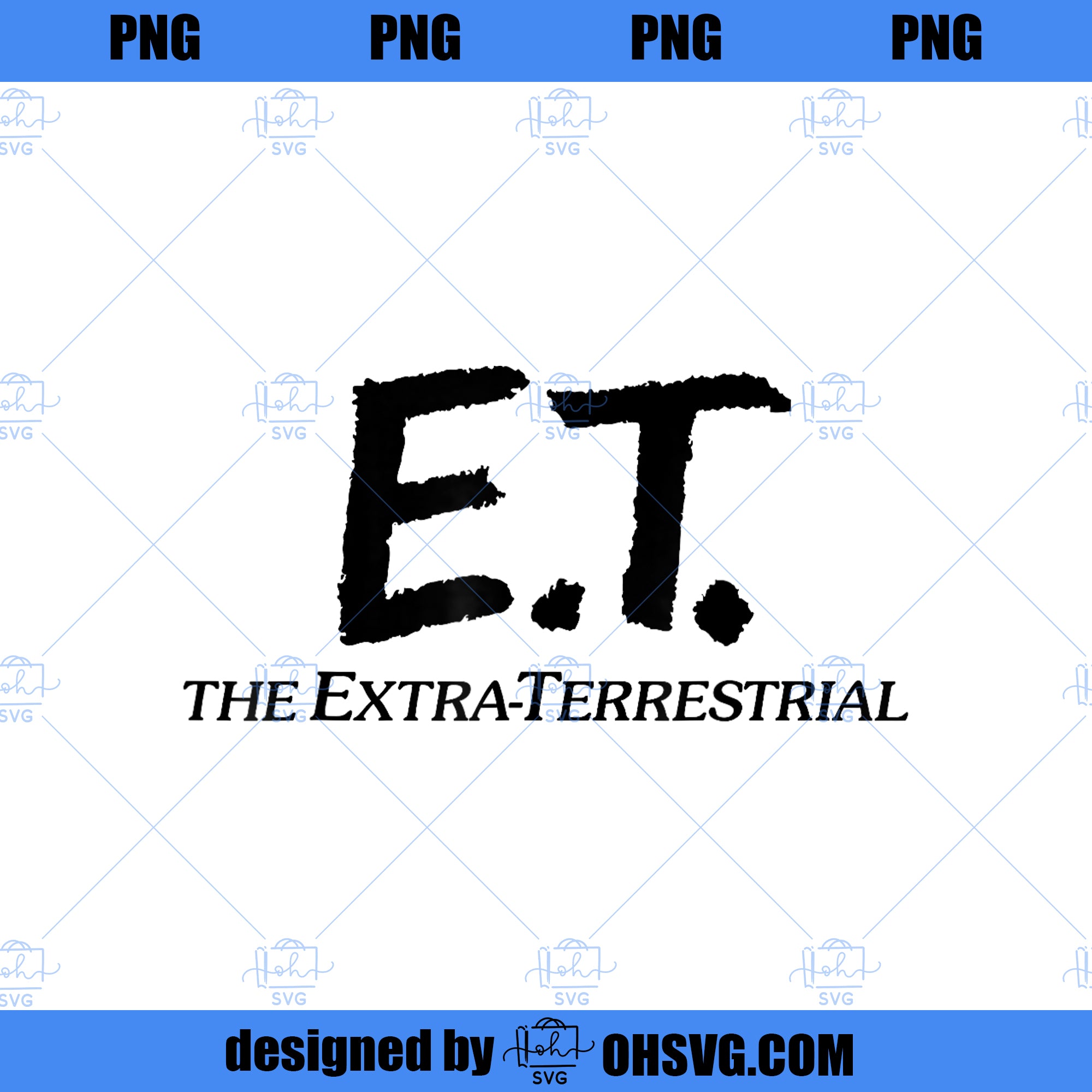 ET Simple Extra Terrestrial Movie Logo Graphic  PNG Download, Movies PNG, ET Simple Extra PNG