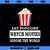 Eat Popcorn Watch Movies Ignore the World Movies PNG Download, Movies PNG, Eat Popcorn PNG