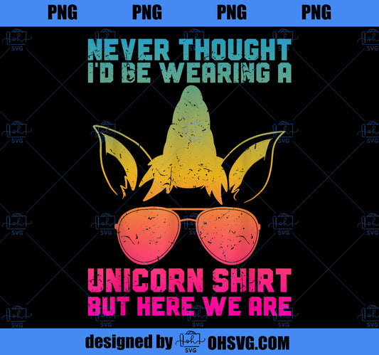 Fathers Day I Wear A Unicorn Shirt Dadacorn Funny PNG, Magic Unicorn PNG, Unicorn PNG