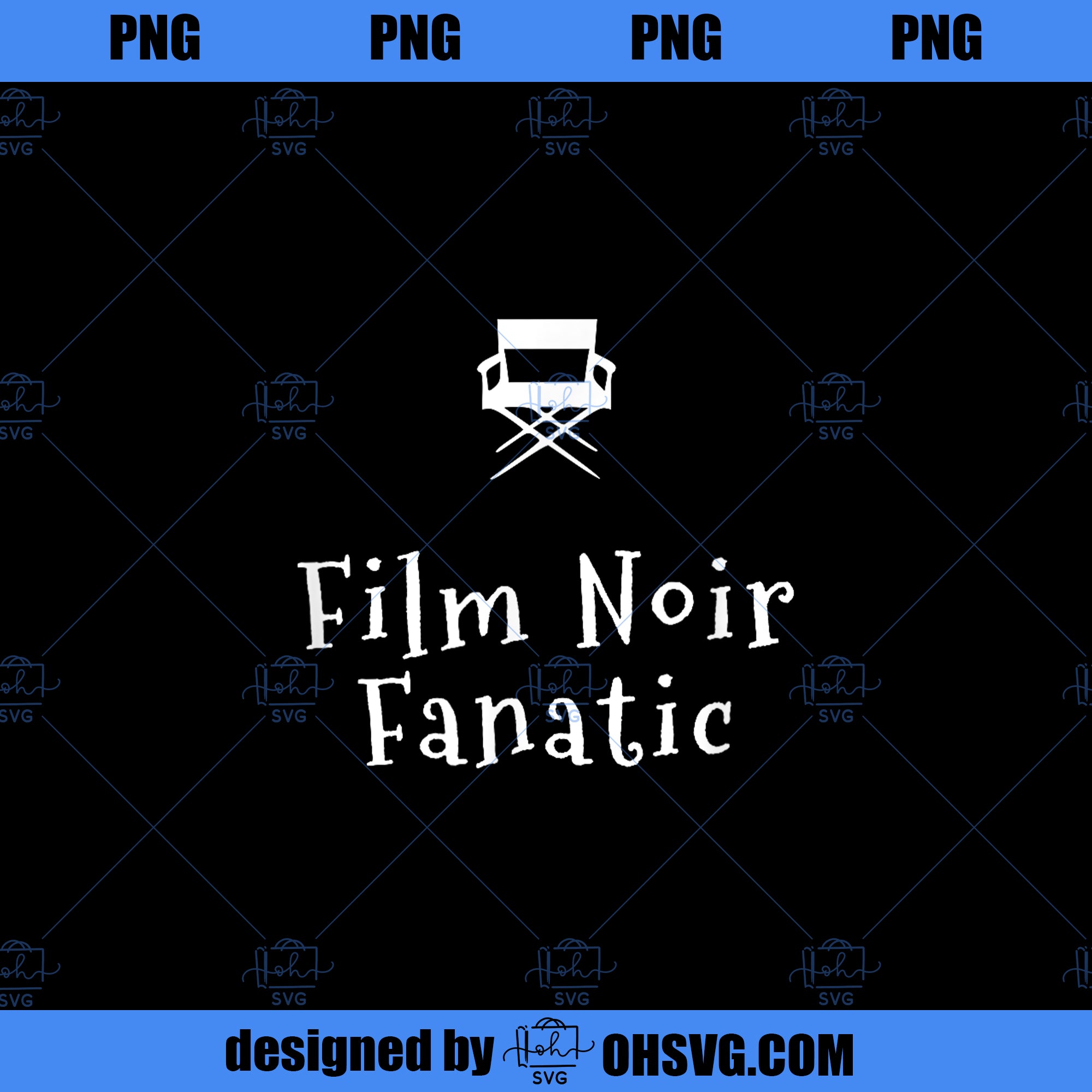 Film Noir Fanatic Gift for Librarian Movie Buyer PNG Download, Movies PNG, Film Noir Fanatic PNG