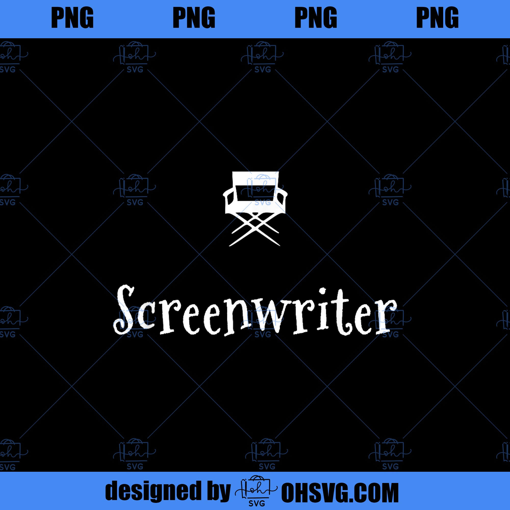 Film Screenwriter Gift for Movie Lovers and Film Buffs PNG Download, Movies PNG, Film Screenwriter PNG