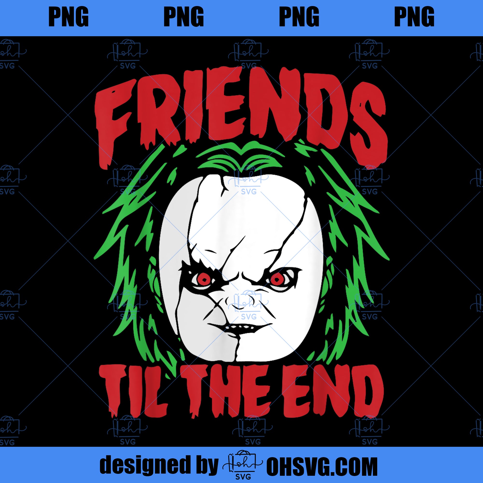 Friends Till The End Lazy Halloween Costume Horror Movie PNG Download, Movies PNG, Friends PNG