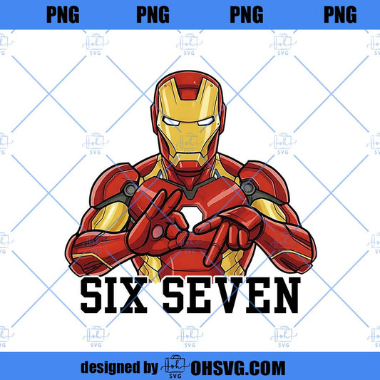 Funny 67 Superhero Png, Iron Man Png, 67 Trend Social Media