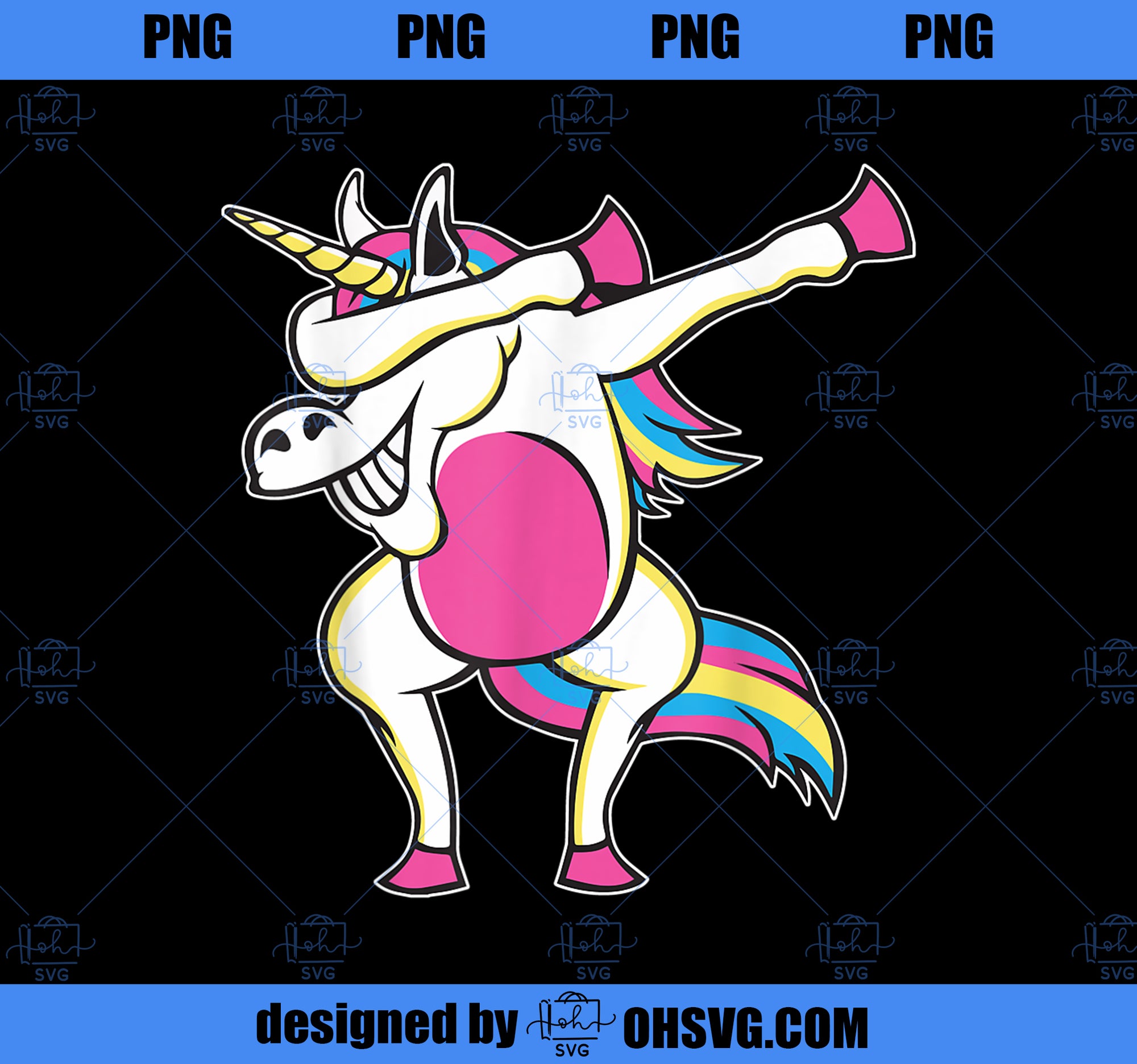 Funny Unicorn Dab Shirt Unicorn Dabbing PNG, Magic Unicorn PNG, Unicorn PNG