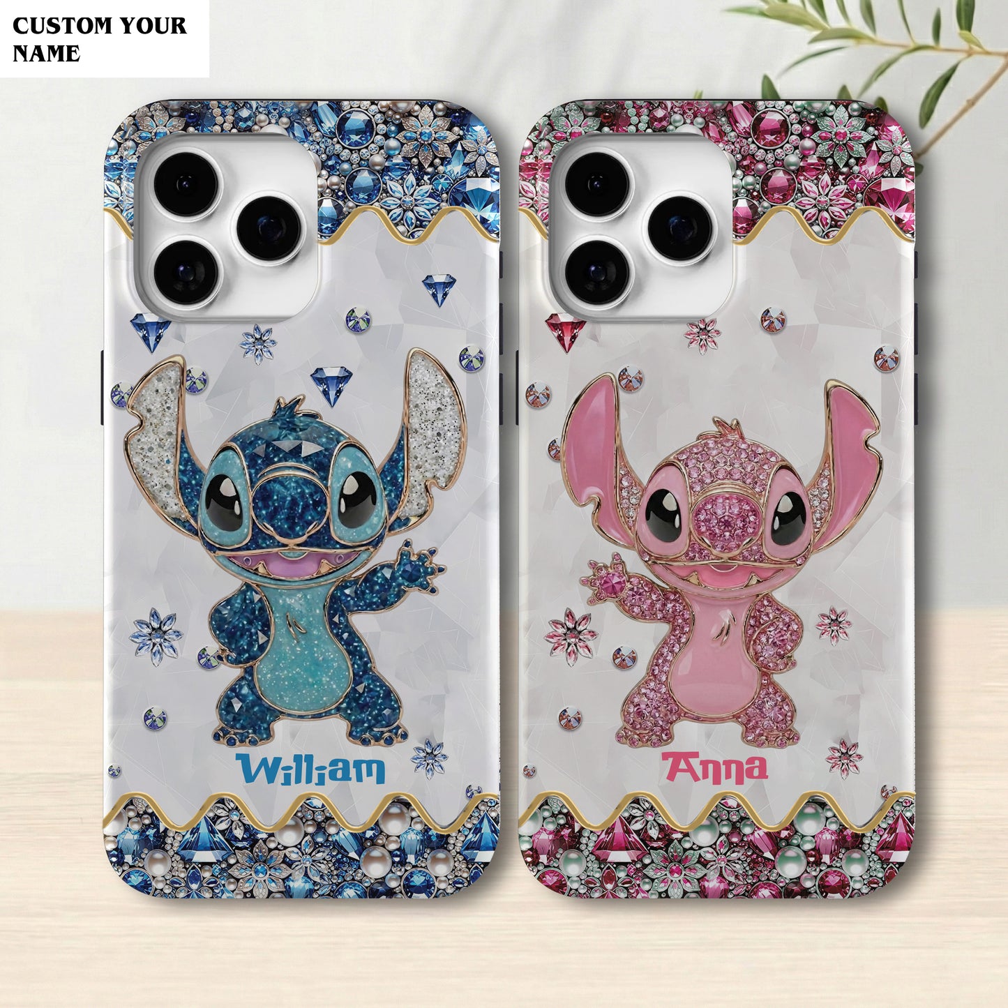 Blue Ohana - Personalized Ohana Phone Case