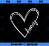 Heart Honey Mother_s Day Best Honey Ever Grandma Birthday PNG, Mom PNG, Mothers Day PNG