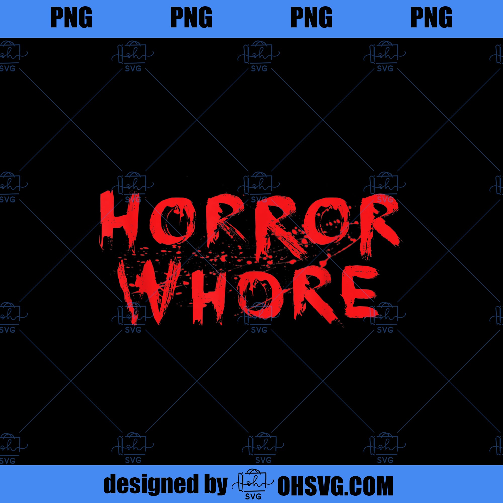 Horror Whore Goth Punk Horror Movie Fan PNG Download, Movies PNG, Horror Whore PNG