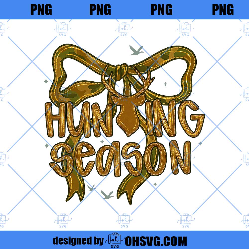 Hunting Season Png, Deer Antler Shirt Design, Camo Bow Png, Fall Country Png