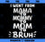 I Went From Mama To Mommy To Mom To Bruh Funny Mothers Day PNG, Mom PNG, Mothers Day PNG