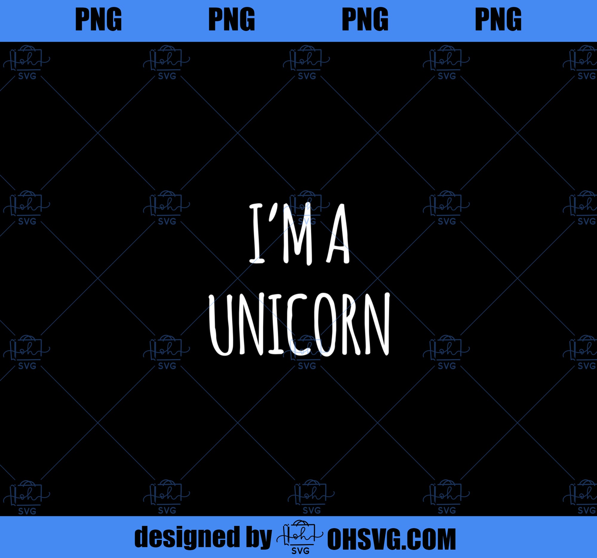 Im a Unicorn Funny Unicorn  PNG, Magic Unicorn PNG, Unicorn PNG