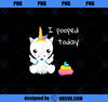 I pooped today cute white unicorn PNG, Magic Unicorn PNG, Unicorn PNG