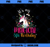Its my 5th Birthday Unicorn Gifts 5 Years Old Birthday Girl PNG, Magic Unicorn PNG, Unicorn PNG