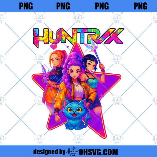 KPop Demon Huntrix PNG, Anime Fan Files, KPop Demon Huntrix PNG