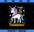 Kids I am 5 and Fabulous Unicorn Shirt for Girls (5th Birthday) Premium PNG, Magic Unicorn PNG, Unicorn PNG