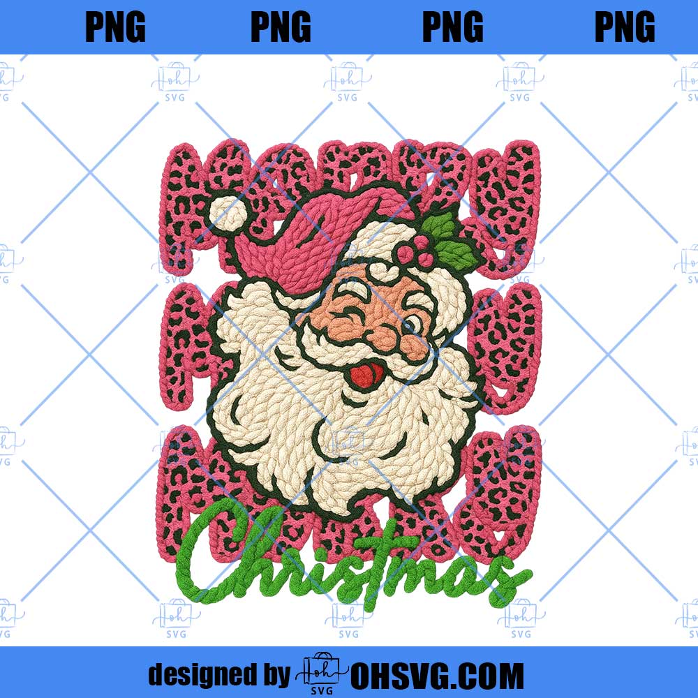 Latch Hook Yarn Crochet Coquette Merry Christmas Png, Preppy Christmas Bow Png, Checkered Red Plaid Png, Christmas Santa Faux yarn