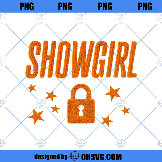 Latch Hook In My Showgirl Era PNG, The Life of a Png, Orange Showgirl Png for Concert, Showgirl Era Png,New Album Png